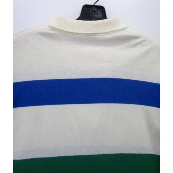 VINTAGE Ralph Lauren Polo Shirt Large White 90s Pullover Golf Pony * - Picture 11 of 15